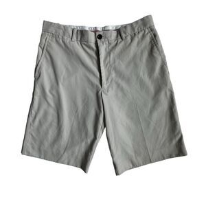 Dockers Khakis Shorts Athletic Flat Front Pockets SZ 32